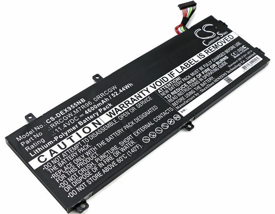 4600mAh Battery - CS-DEX955NB / Li-Polymer / Volts: 11.4