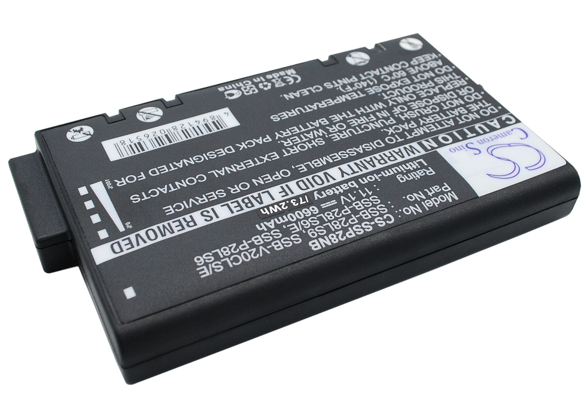 6600mAh Battery - CS-SSP28NB / Li-ion / Volts: 11.1