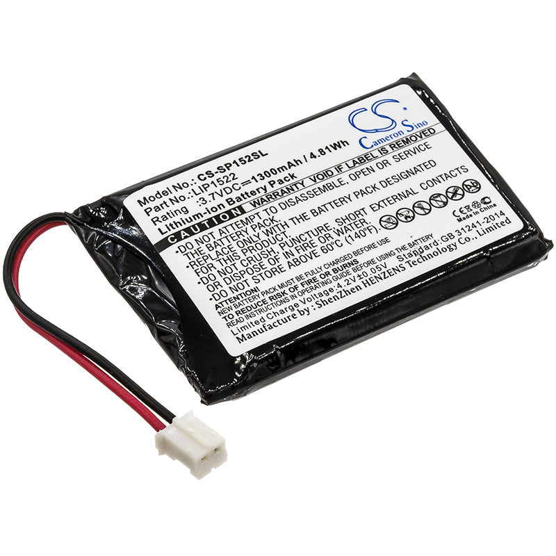 1300mAh Battery - CS-SP152SL / Li-ion / Volts: 3.7