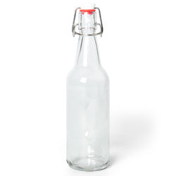 16.9 Oz Clear Glass Bottles