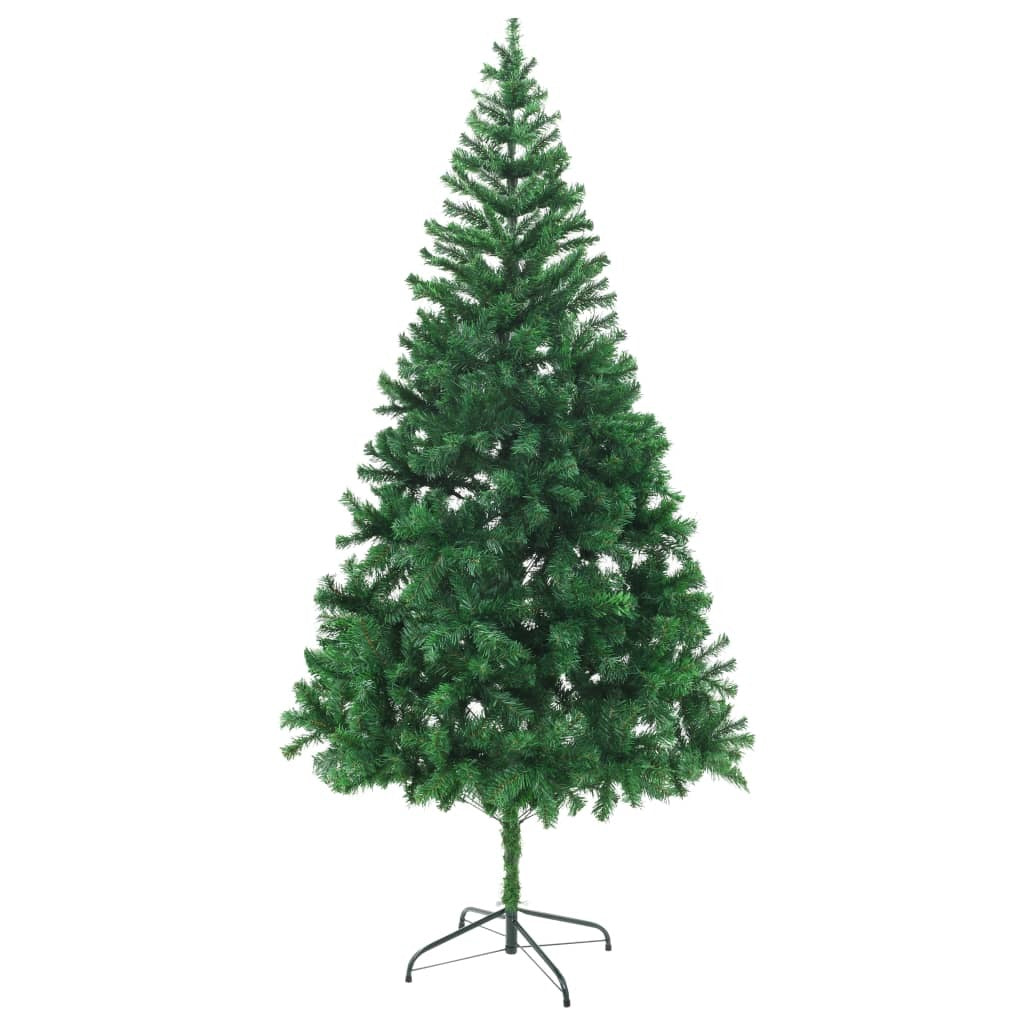 Artificial Christmas Tree with Steel Stand 7 ft 910 Branches
