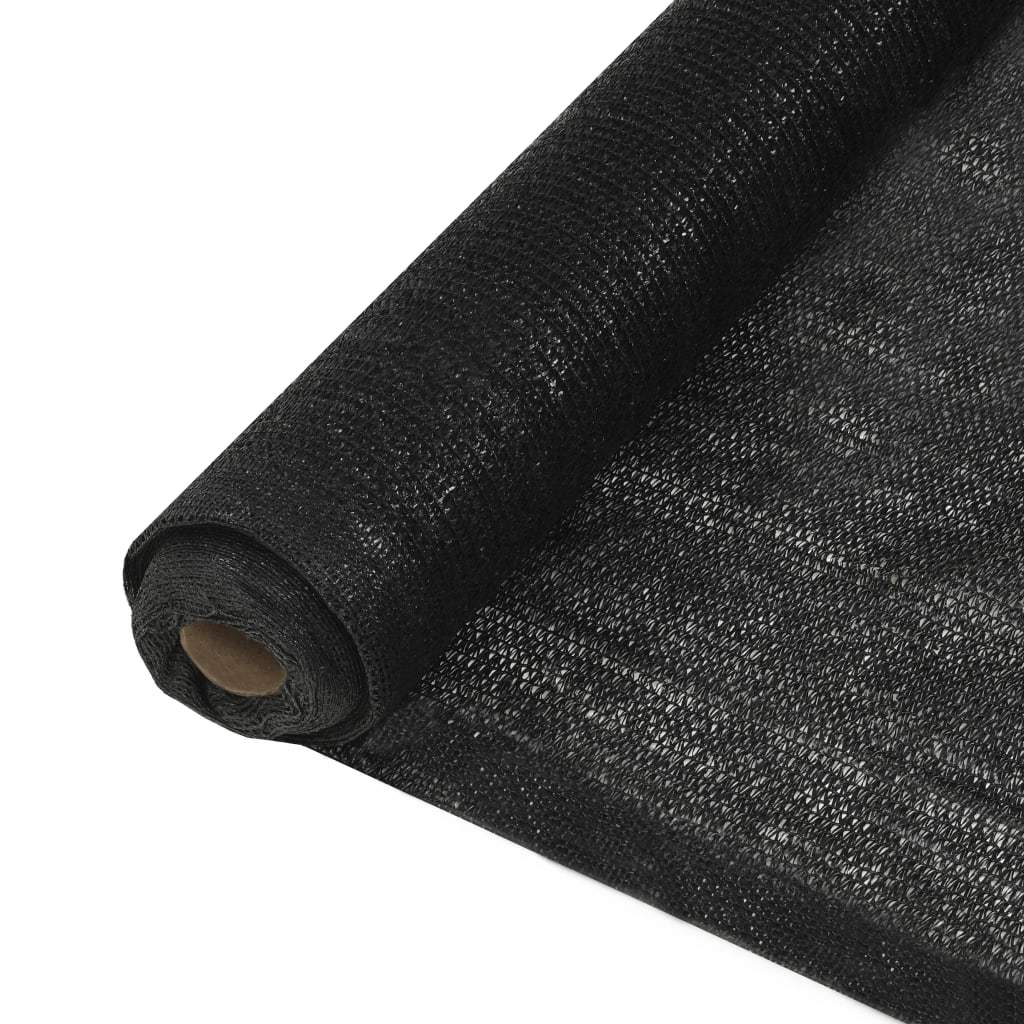 Privacy Net HDPE 6.6'x32.8' Black
