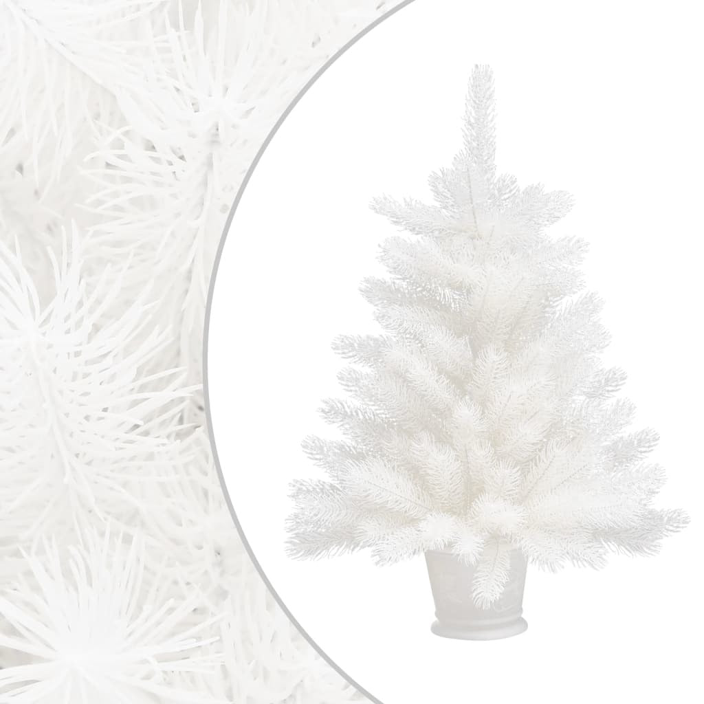 Artificial Christmas Tree Lifelike Needles White 2 ft
