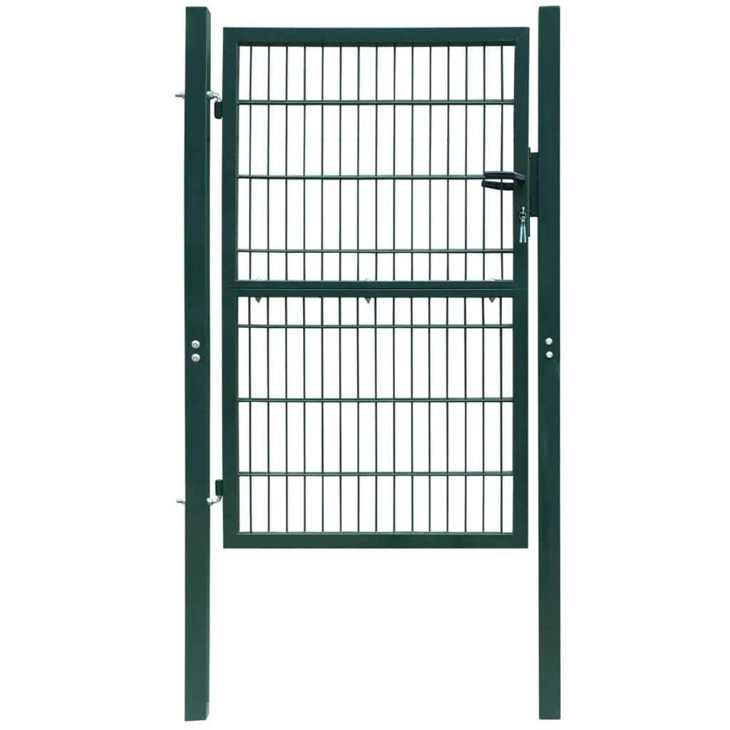 2D Fence Gate (Single) Green 41.7"x74.8"