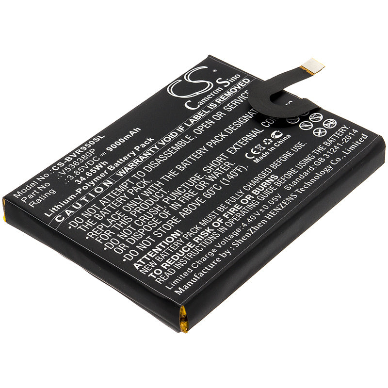 9000mAh Battery - CS-BVR950SL / Li-Polymer / Volts: 3.85
