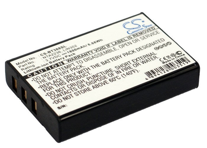 1800mAh Battery - CS-BT388SL / Li-ion / Volts: 3.7