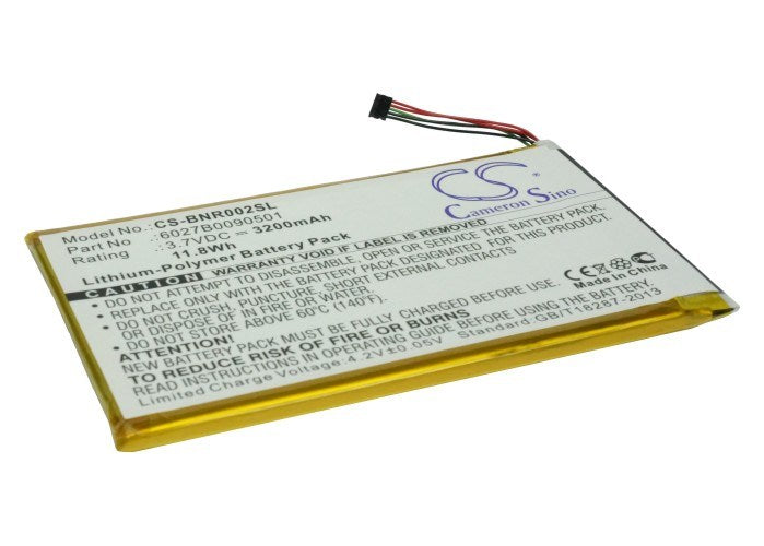 3200mAh Battery - CS-BNR002SL / Li-Polymer / Volts: 3.7