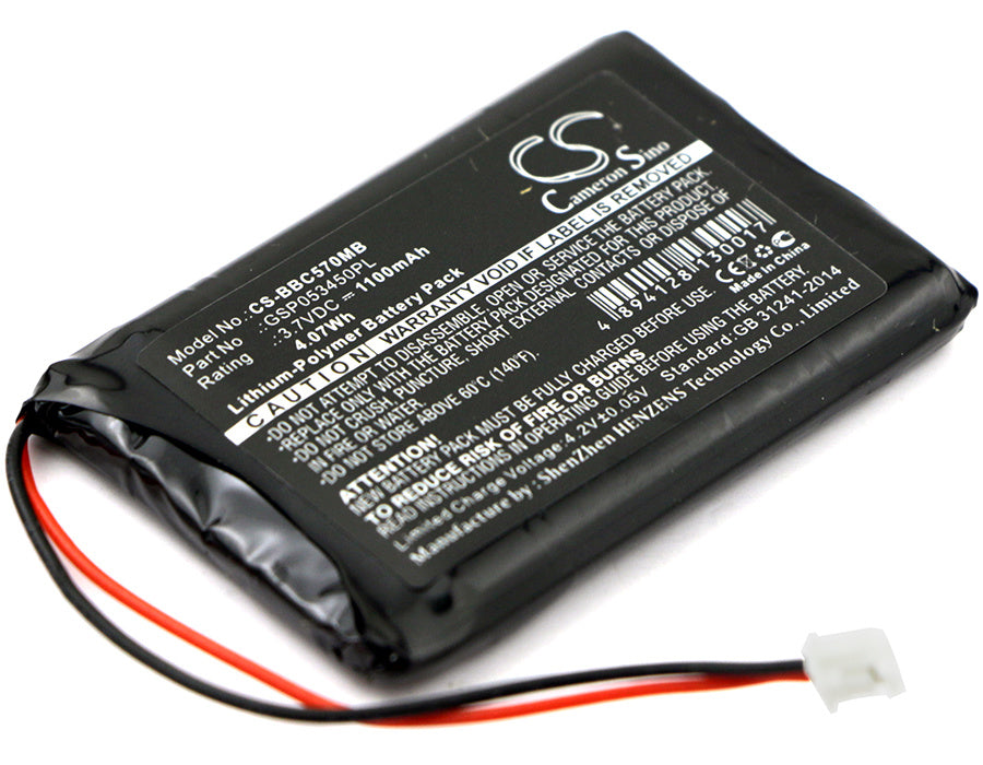 1100mAh Battery - CS-BBC570MB / Li-Polymer / Volts: 3.7