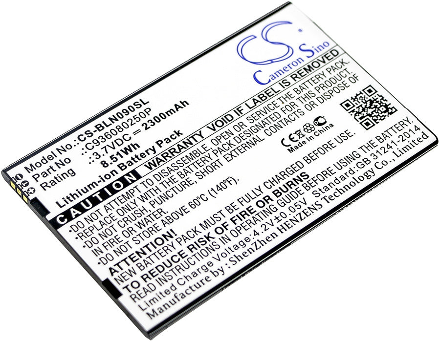 2300mAh Battery - CS-BLN090SL / Li-ion / Volts: 3.7