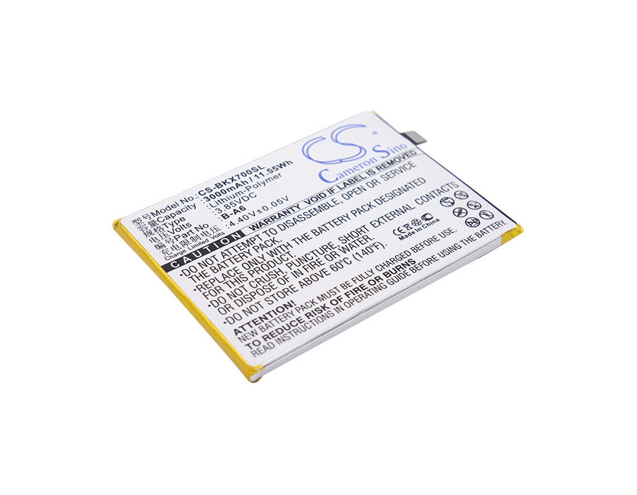 3000mAh Battery - CS-BKX700SL / Li-Polymer / Volts: 3.85