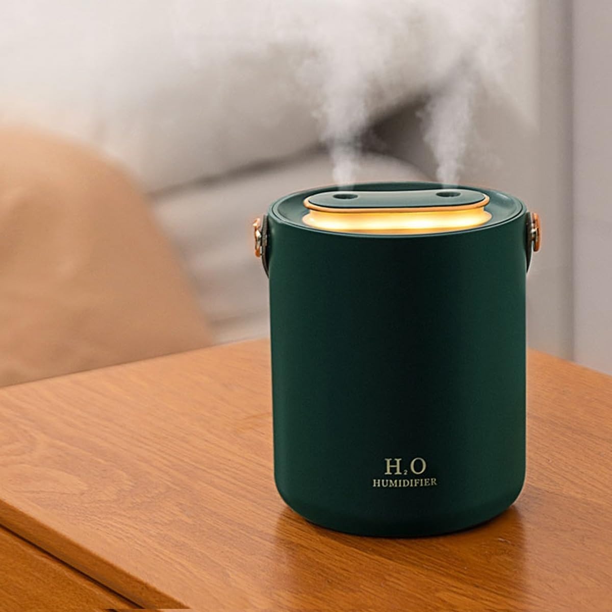 Portable Humidifier, Cool Mist, USB Powered. Perfect for Bedroom, Office & Car