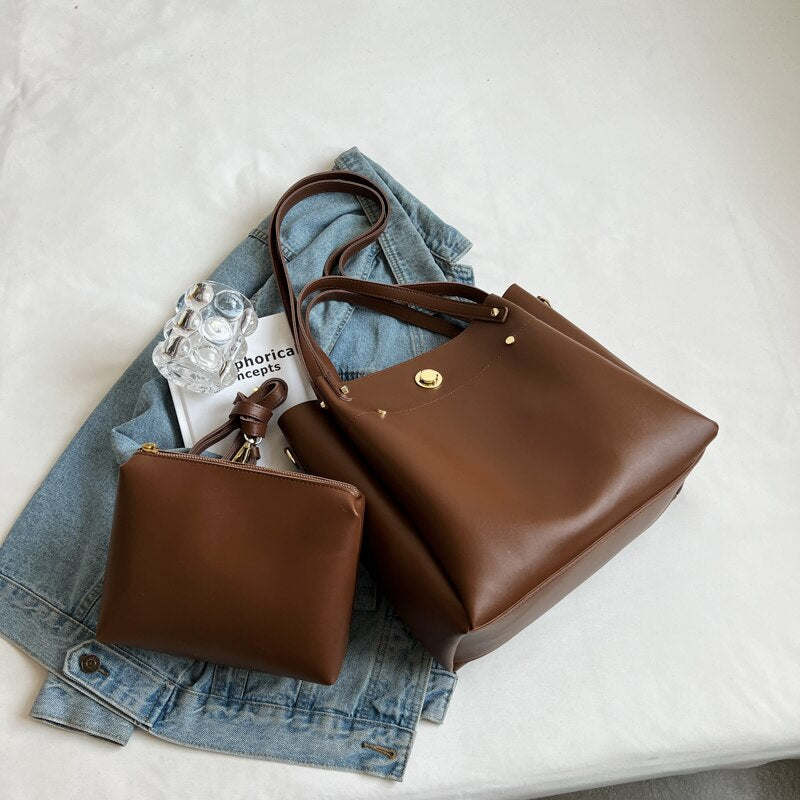 JOZY Totes Bags For Women Trend Fashion Design Leather Shoulder Side Bag Female New Crossbody Purse Luxury Ladies