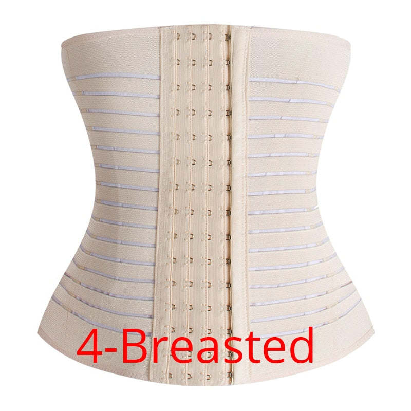 Men Slimming Body Shaper Waist Trainer Trimmer Belt Corset For Abdomen Belly Shapers Tummy Control Fitness Compression Shapewear