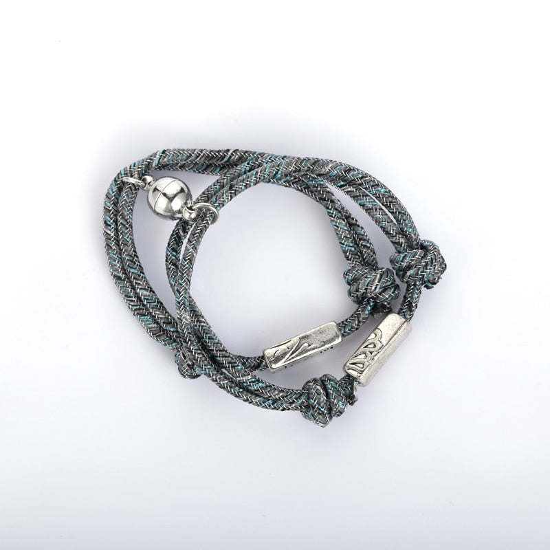 NIUYITID Couple Bracelet For Women Men Fashion Adjustable Magnetic Attract Each Other Long-Distance Love Jewelry Drop Ship