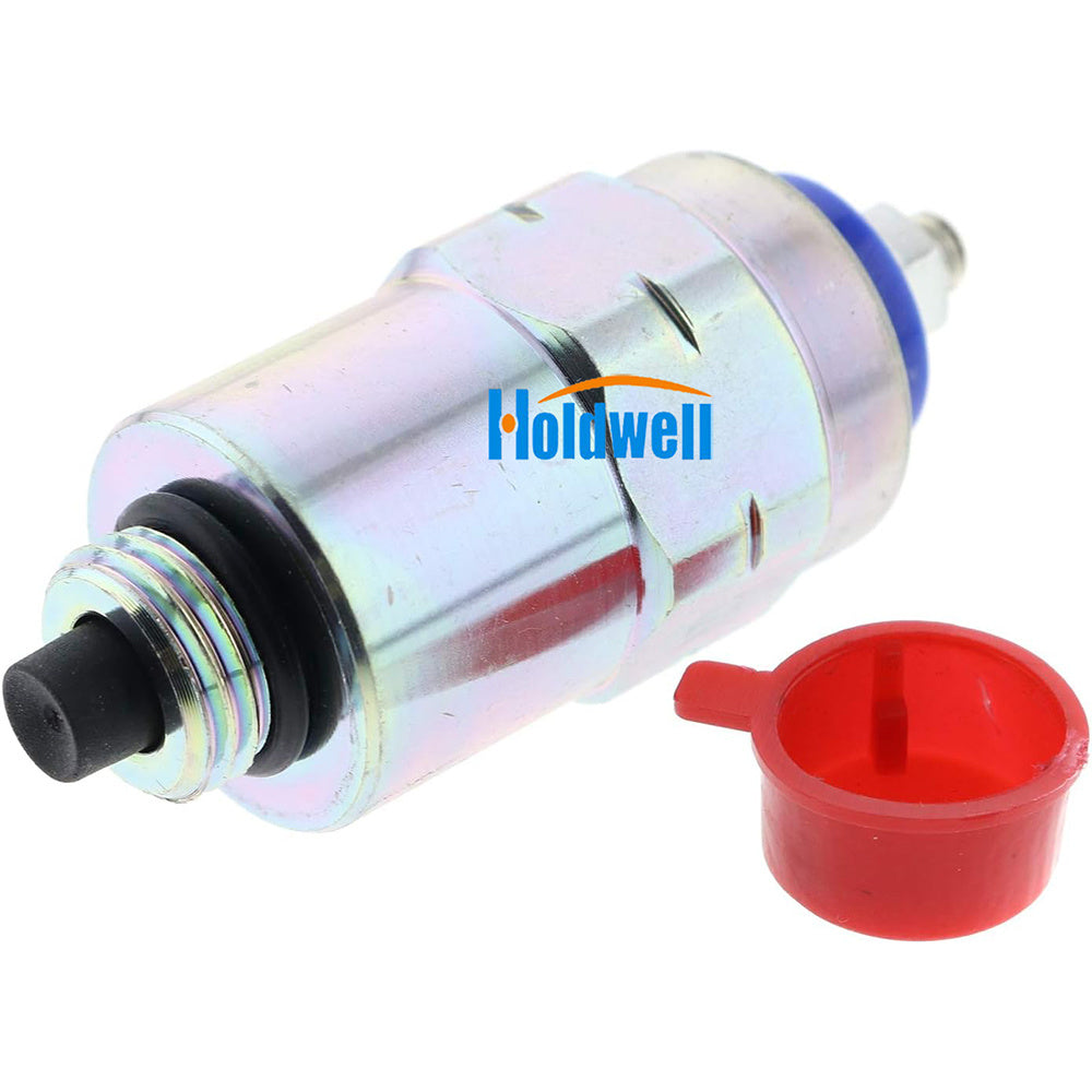 Holdwell 12V Fuel Shut Off Solenoid 83981012 for New Holland Ford 675E TS100 555E TS110 655E 575E TS115 655E HW320 555E 4610N TS90 575E 675E