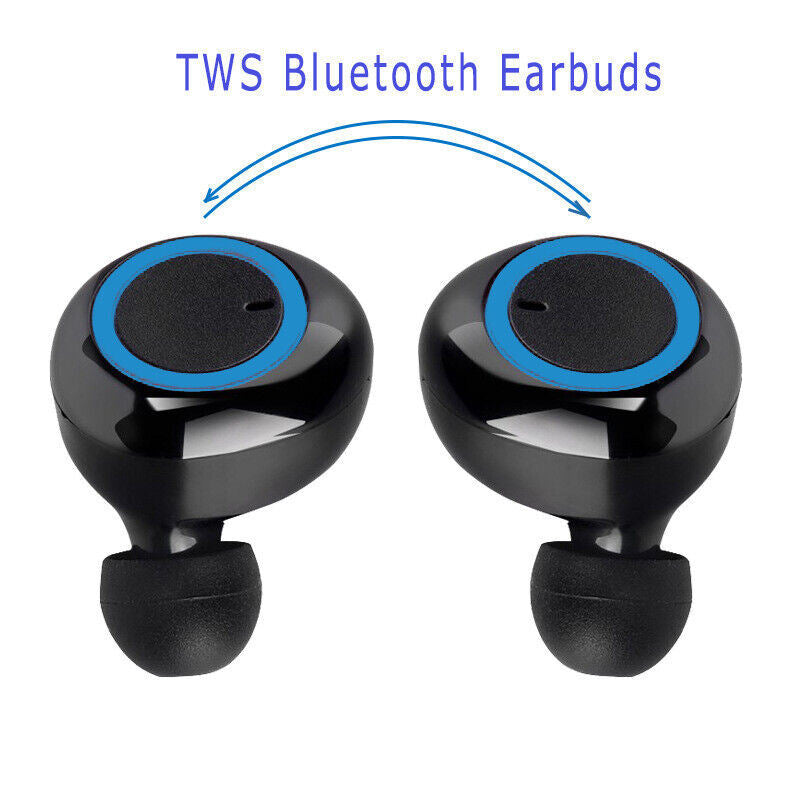 Waterproof Bluetooth 5.0 Wireless Earbuds Headphone Headset Noise Cancelling TWS Bluetooth Wireless Earbuds with Microphone- Stereo Sound in-Ear Bluet