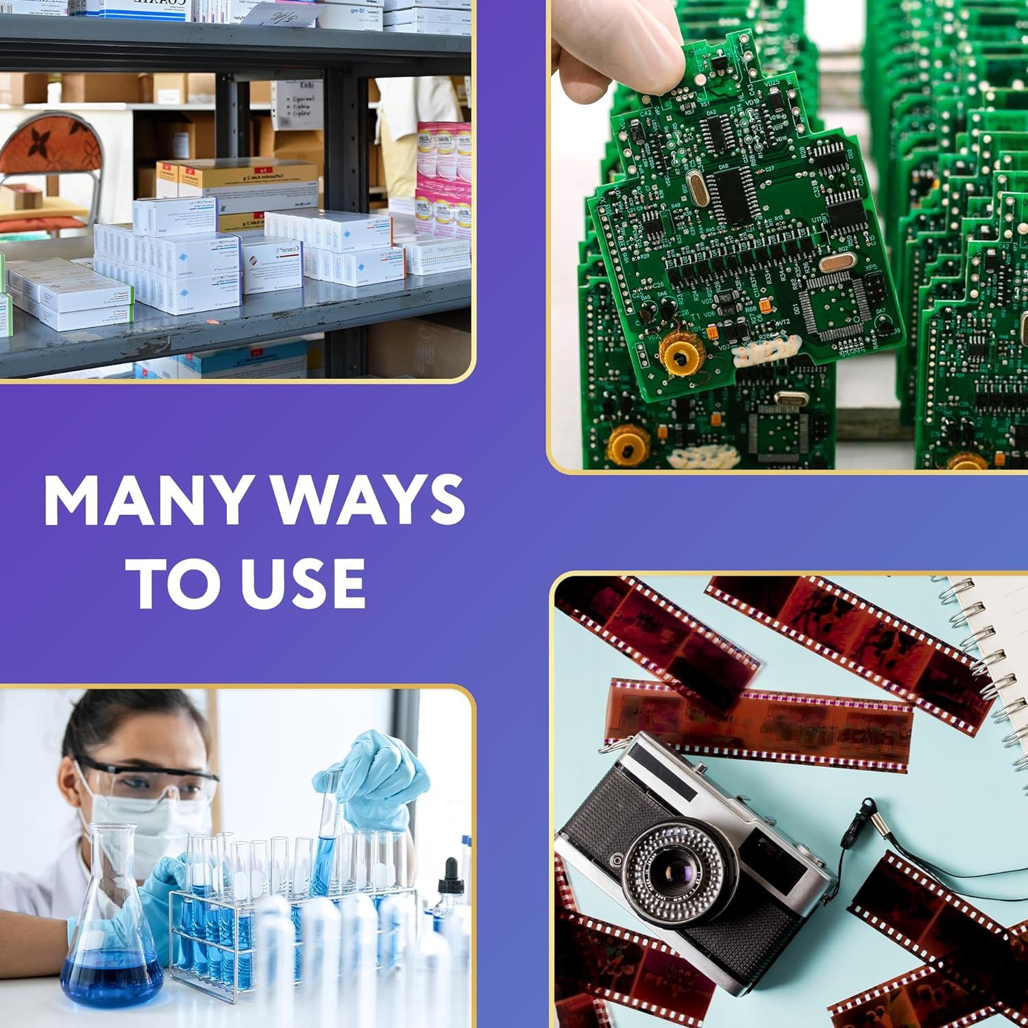 Brown Amber Zip Bags 6 x 8, Poly Zip Bags for Storage Pack of 100, Durable Plastic Bags Resealable 3 Mil, Water-Resistant Poly Zipper Bags, Poly & Pla