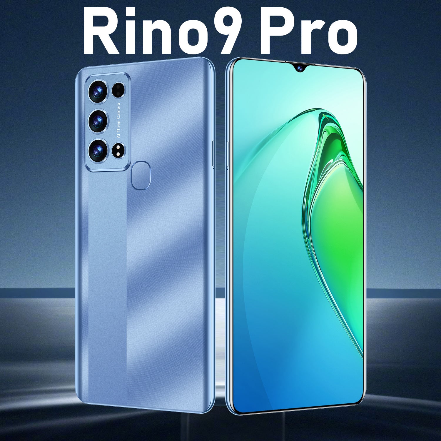 Wholesale Brand New Mobile Phone Rino9 Pro 256GB Dual Nano SIM Android Smart Phone Ready In Stock
