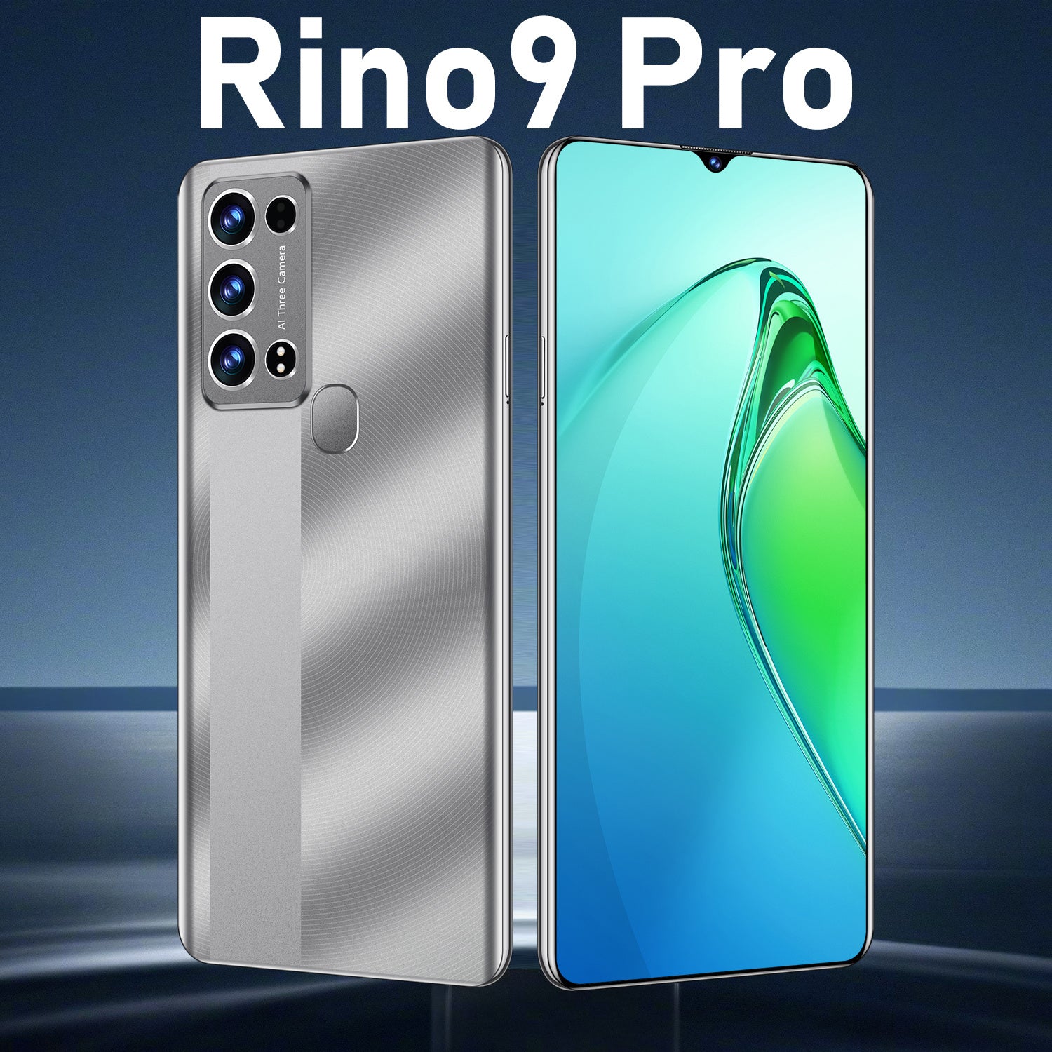 Wholesale Brand New Mobile Phone Rino9 Pro 256GB Dual Nano SIM Android Smart Phone Ready In Stock