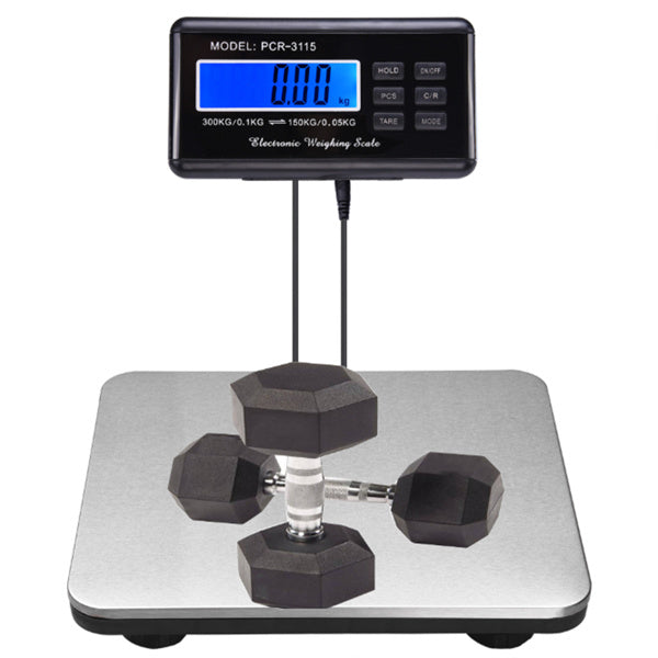 660lbs 300kg /100g Lcd Display Industrial Digital Weighing Postal Scale,Multifunction Easy Installation For Post Office,Warehouse,Food Industry,Factor
