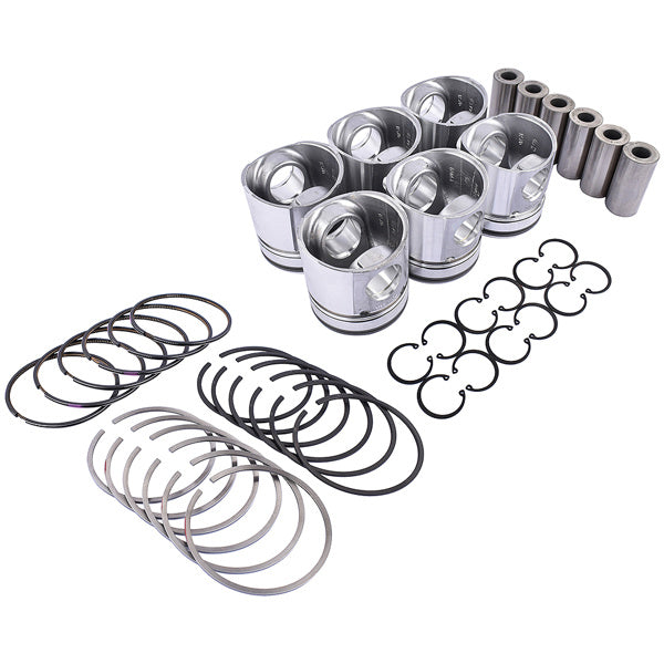 6× STD Standard Pistons Set For Dodge Cummins 6BT 5.9L 12V 1994-1998 3928673