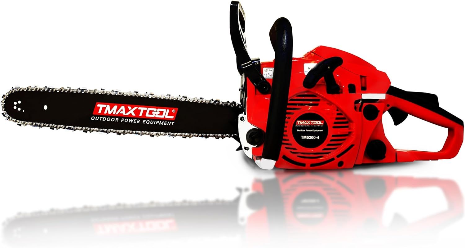 62cc 20in Gas Chainsaw 2 Cycle Gasoline Powered Chain Saws