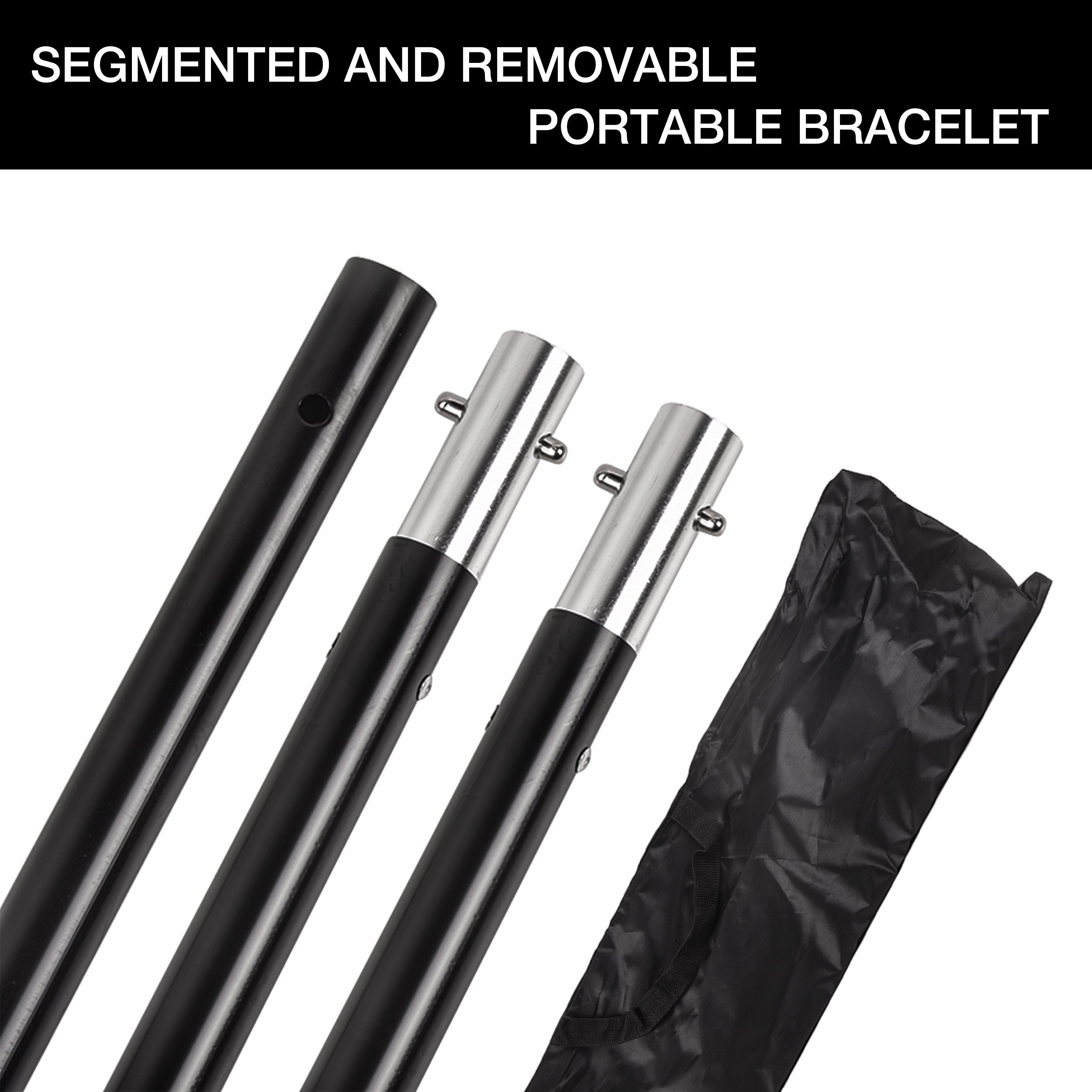 6.56 x 9.85ft Green Screen Backdrop Stand Kit, Photography Background Support Stand with Carrying Bag for Photo Video Studio YouTube Streaming Equipme