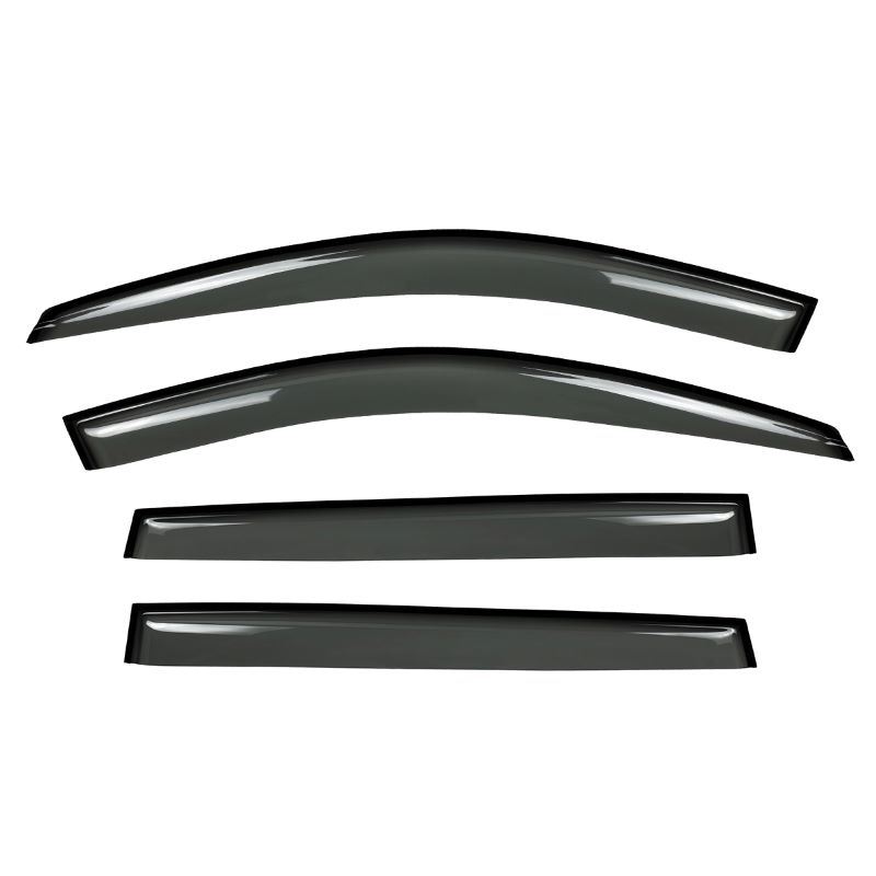 4pcs Shade Deflector Window Visors For 14-20 Jeep Cherokee