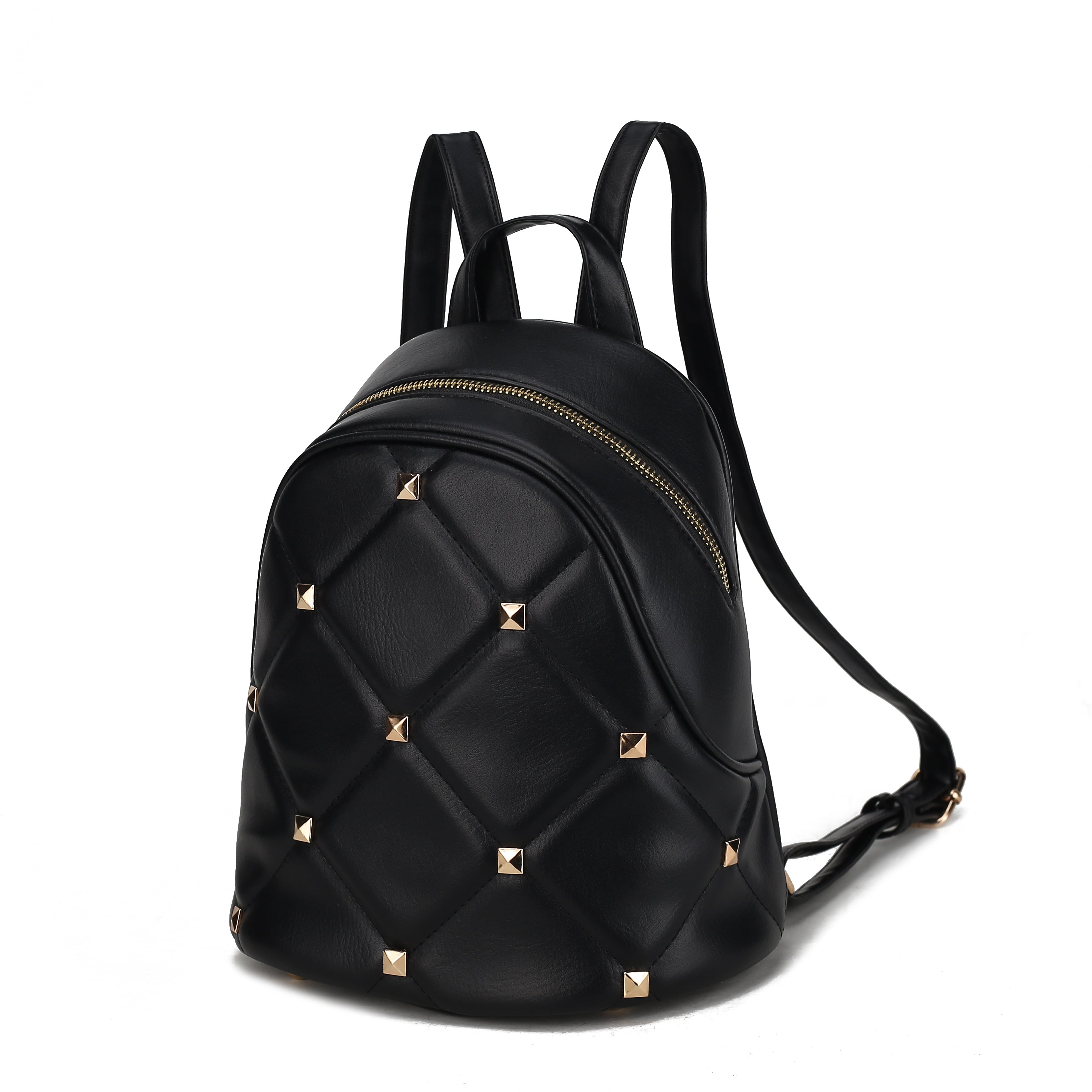 Hayden Quilted Vegan Leather with Studs Women Backpack
