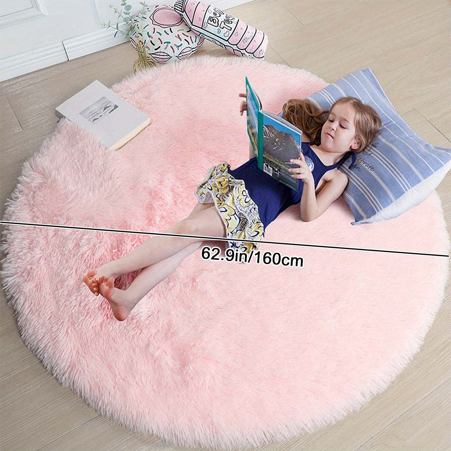 Cozy Nonslip Plush Rug perfect for Room Decoration