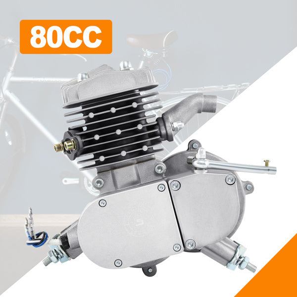 80cc 2-Stroke Bike Engine Petrol Gas Motor ONLY For Motorized Bicycle Bike