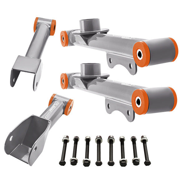 4x Rear Upper and Lower Tubular Control Arm Kits for Ford Mustang 1979-2004