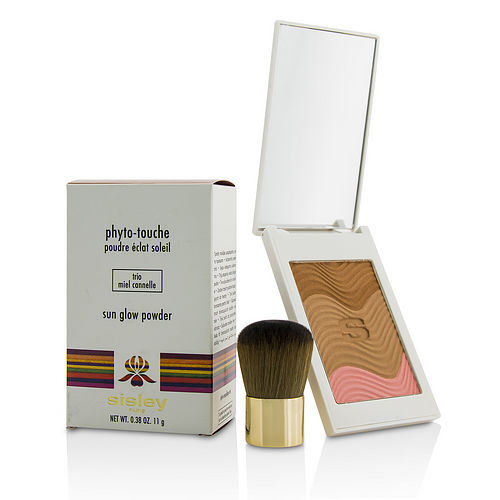 Sisley by Sisley Phyto Touche Sun Glow Powder With Brush - # Trio Miel Cannelle --11g/0.38oz