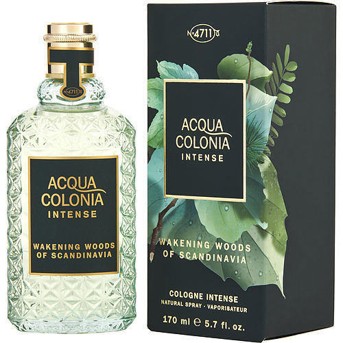 4711 ACQUA COLONIA INTENSE by 4711 WAKENING WOODS OF SCANDINAVIA EAU DE COLOGNE SPRAY 5.7 OZ