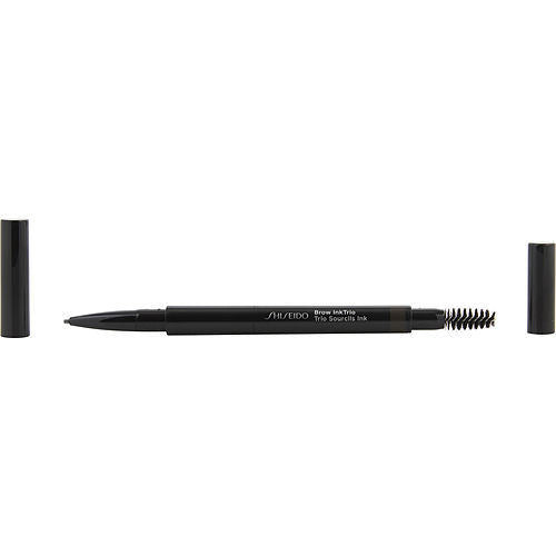 SHISEIDO by Shiseido Brow InkTrio Pencil - #4 Ebony -- pencil (0.06g/0.002oz), powder (0.25g/0.008oz)
