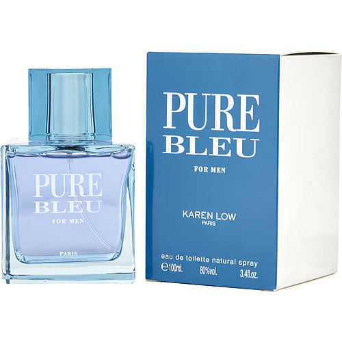 KAREN LOW PURE BLEU by Karen Low EDT SPRAY 3.3 OZ