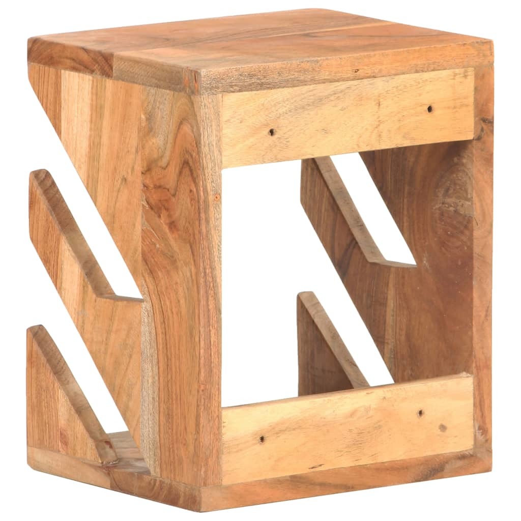 Wall Mounted Skateboard Holder 9.8"x7.9"x11.8" Solid Acacia Wood