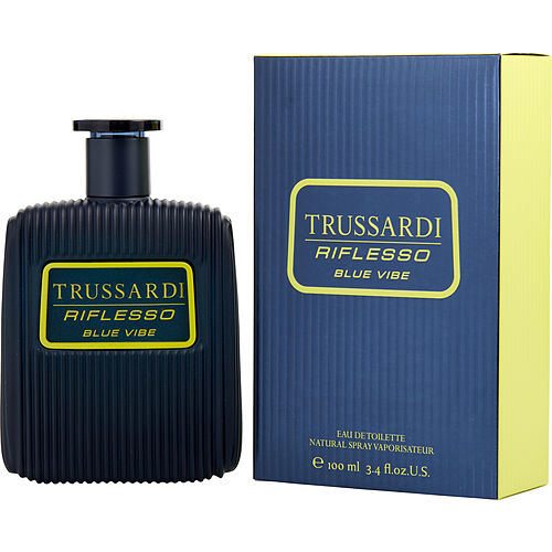 TRUSSARDI RIFLESSO BLUE VIBE by Trussardi EDT SPRAY 3.4 OZ