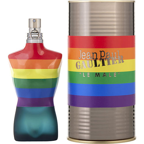 JEAN PAUL GAULTIER LE MALE by Jean Paul Gaultier EDT SPRAY 4.2 OZ (PRIDE COLLECTOR'S EDITION)