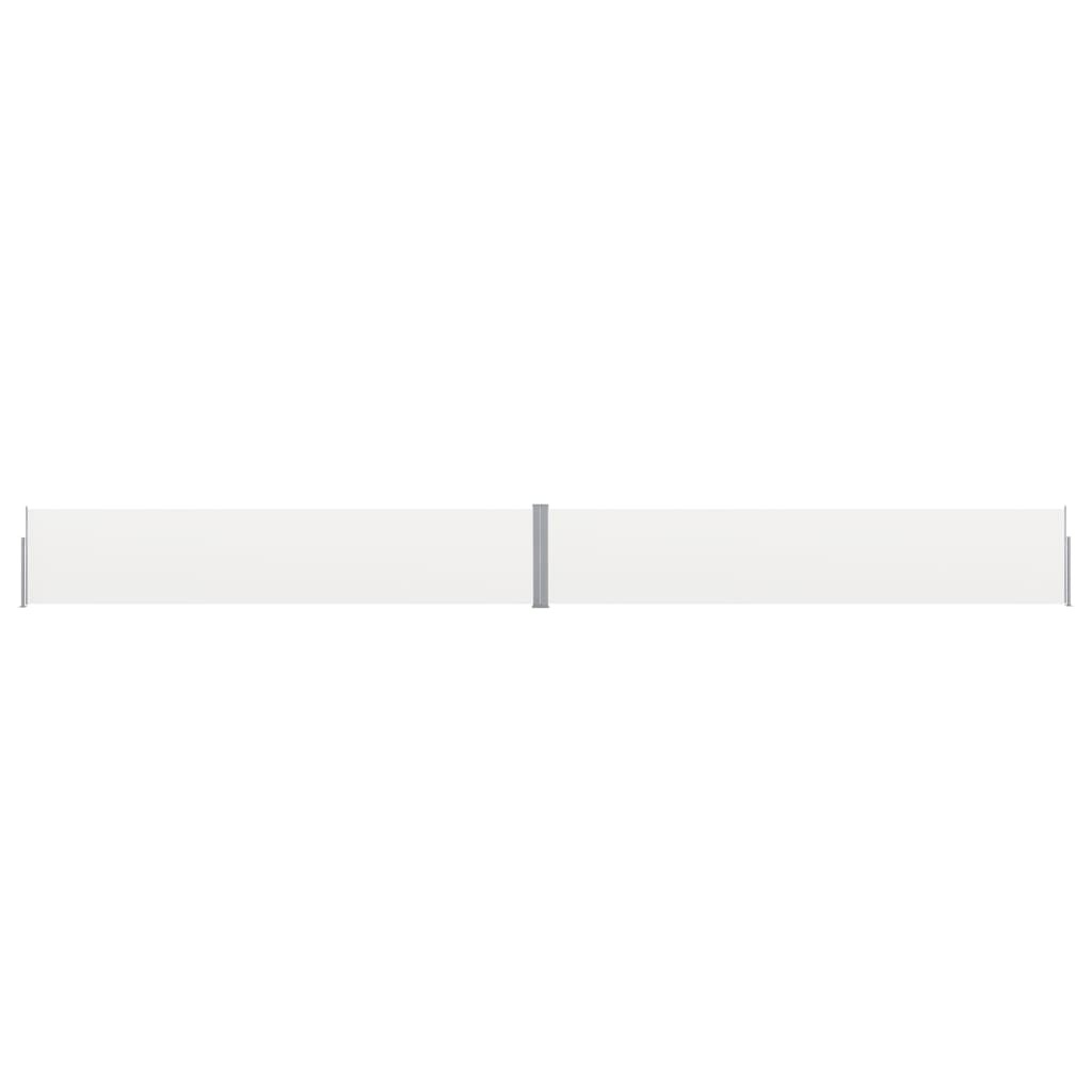 Patio Retractable Side Awning 55.1"x472.4" Cream