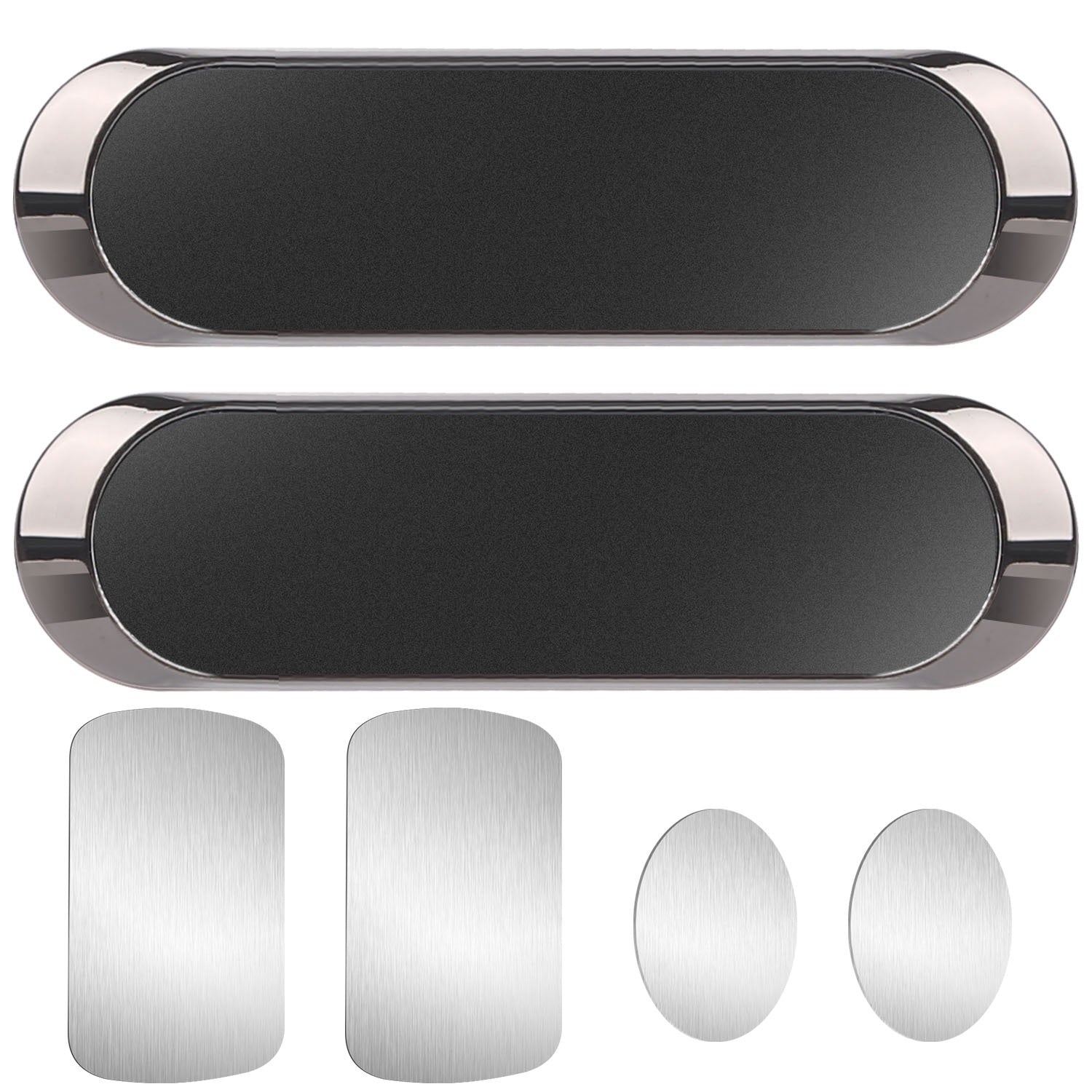 2 Pack Universal Magnetic Car Mounts Dashboard Magnet Phone Holder Stand Fit for iPhone Galaxy iPad