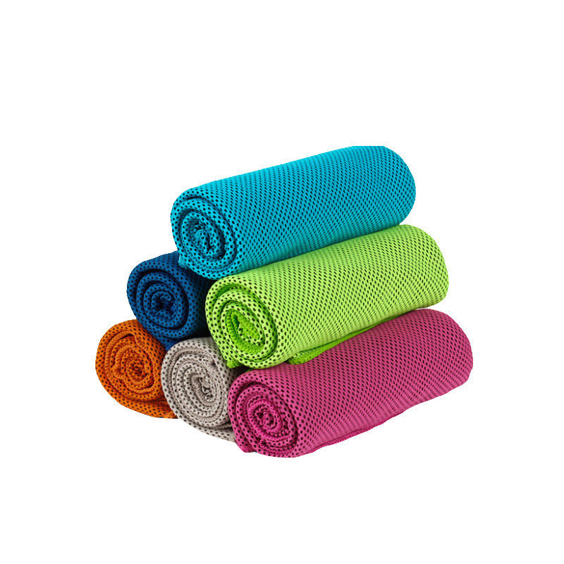 6 Cooling Towel (40" x 12") Ice Towel Sports Towel Soft and Breathable Cooling Towel. Microfiber Towels for Yoga; Gym; Running; Camping; Outdoor A