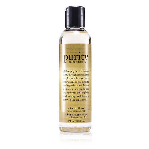 Philosophy by Philosophy Purity Made Simple Mineral Oil-Free Facial Cleansing Oil --174ml/5.8oz