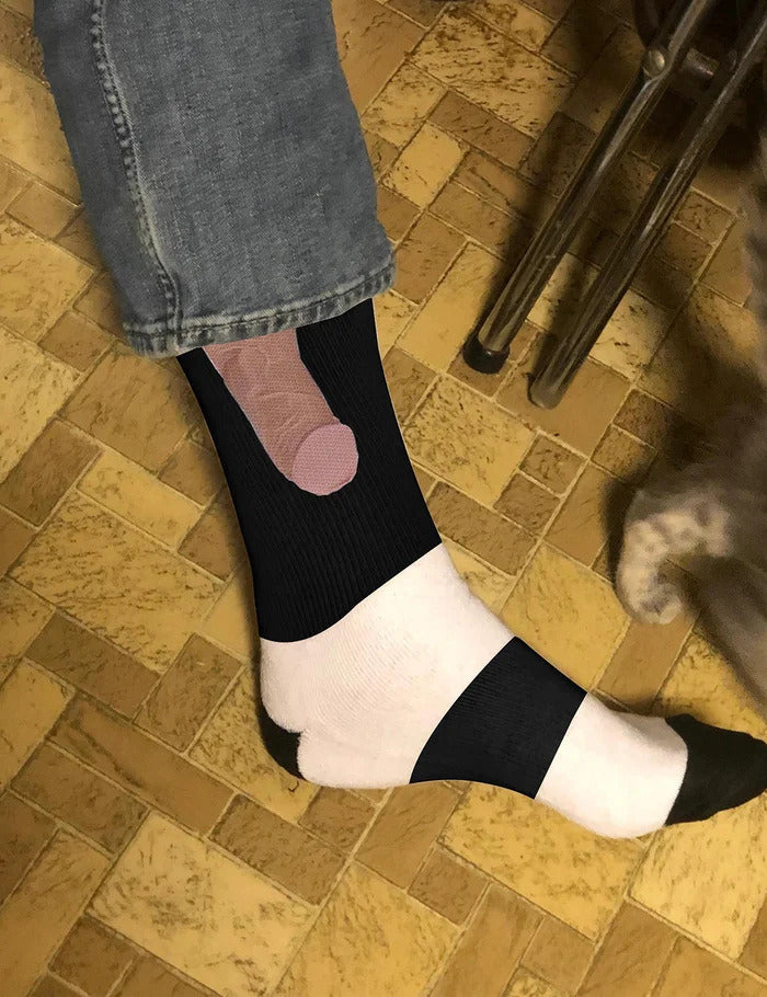 "Show Off" Socks Spoof Socks Knit Socks Socks