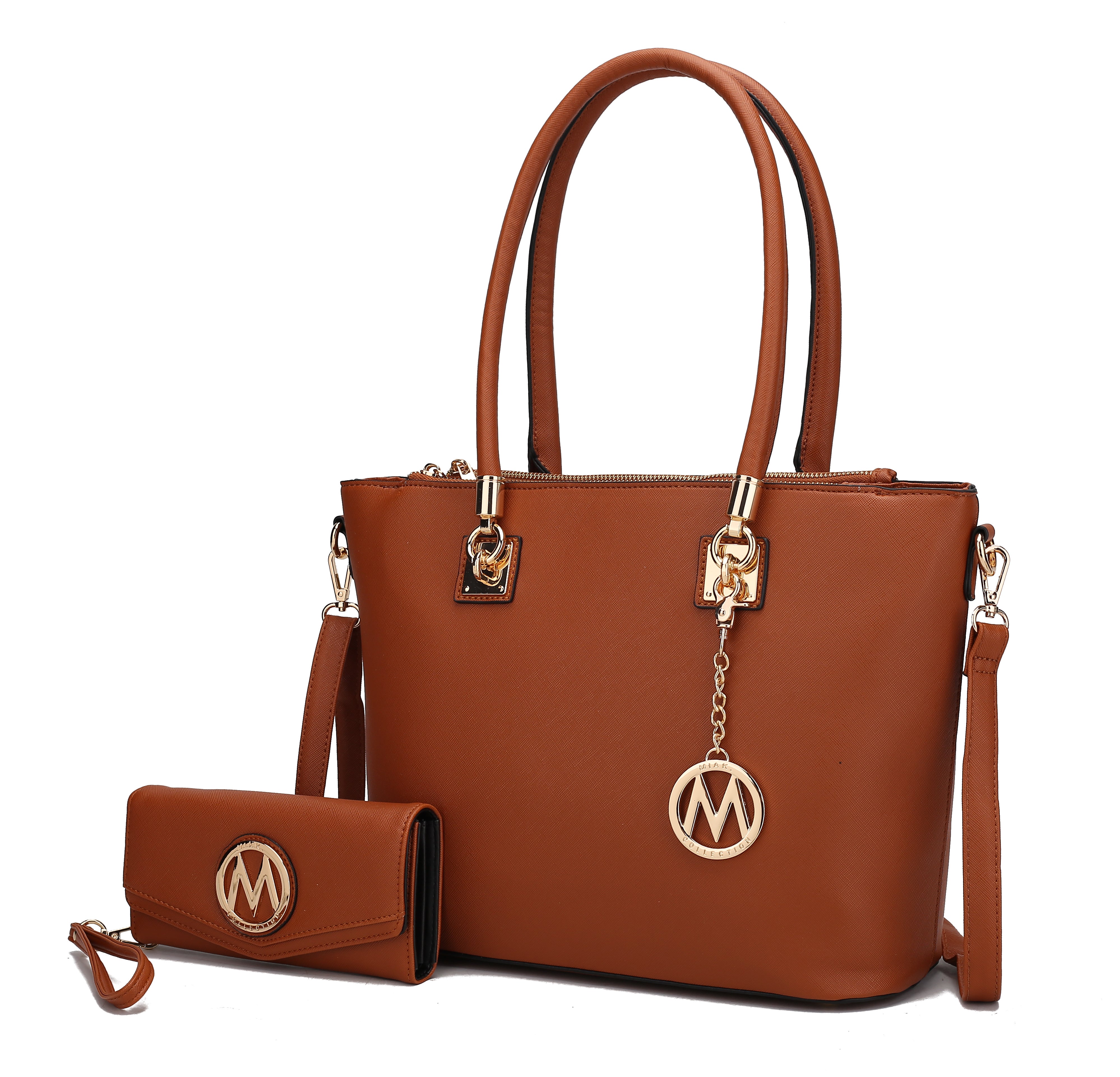 MKF Collection Vanessa Tote Handbag & Wallet Set by Mia K