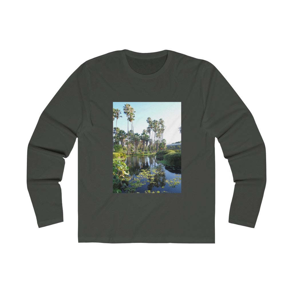 Echo Lake Long Sleeve Crew Tee 'St Patricks Day'