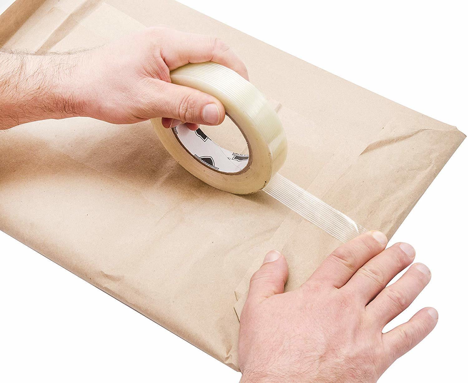 Natural Rubber Tape 72mm x 100m. 24 Rolls of Carton Sealing Tape for Moving Box; Home; Office Mailing. Strong Multipurpose Tapes. Natural Rubber Adhes