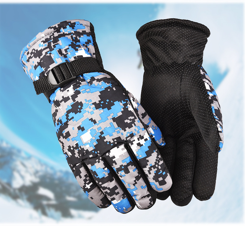 Waterproof Ski Gloves Winter Snow Outdoor Sport Women Men Warm Snowmobile Motorcycle Touch Screen Snowboard Ski Gloves