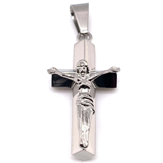 Crucifix Cross Stainless Steel Pendant / PDC9004