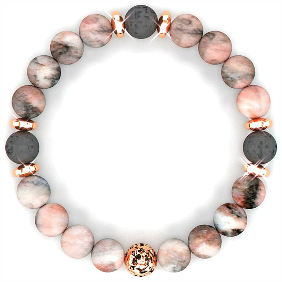 Men Bracelets Natural Healing Energy Tiger Eye Bracelet Polished Lapis lazuli Beads Bangle Elastic Women Jewelry